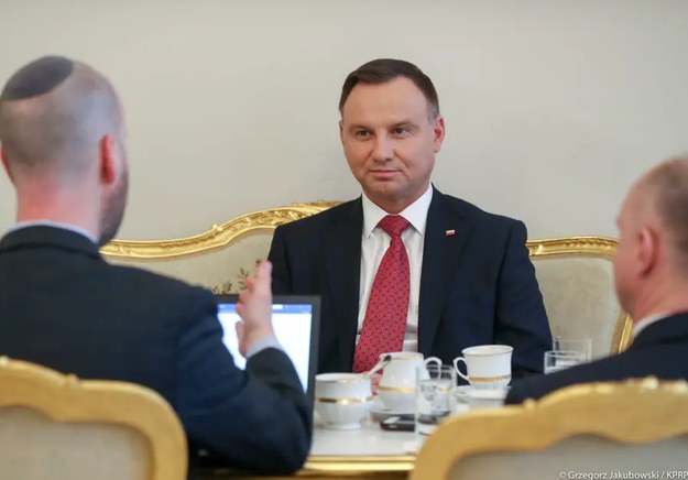 Andrzej Duda udzielił wywiadu dla dziennika "Jerusalem Post" /KPRM /