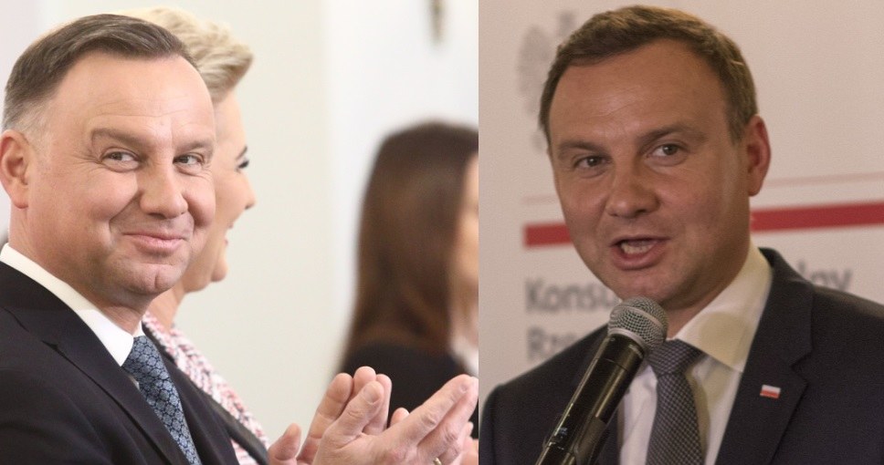 Andrzej Duda w 2020 i 2015 roku. (Fot. T. Jastrzębowski/Forum; W.Kubik) /EastNews /East News