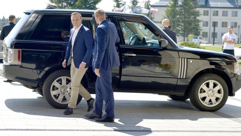 Andrzej Duda w Arłamowie /Darek Delmanowicz /PAP