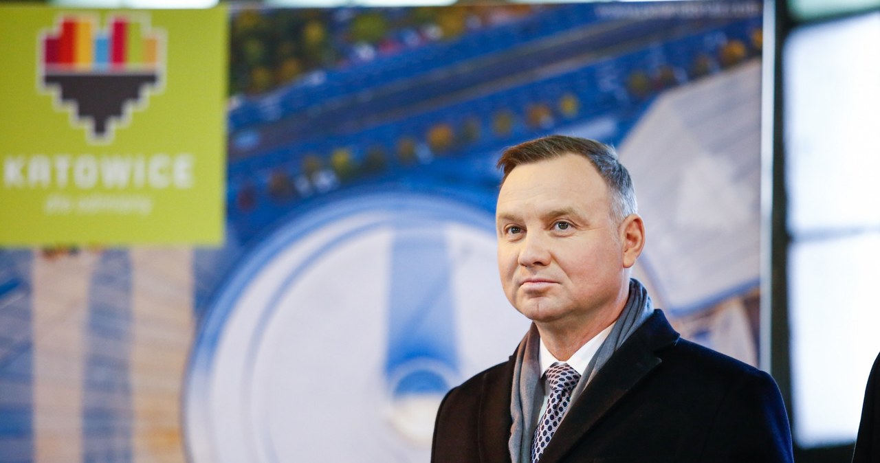 Andrzej Duda w Katowicach /Tomasz Kawka /East News