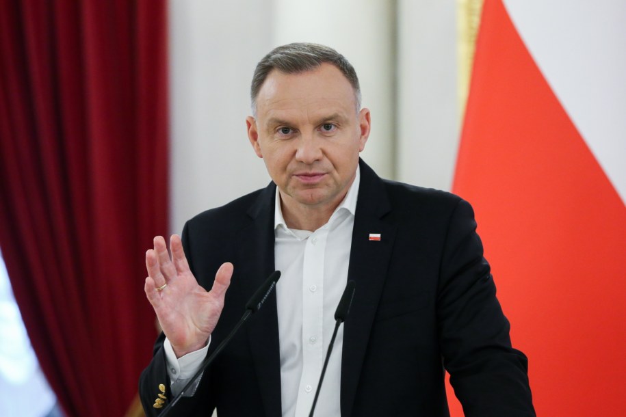 Andrzej Duda w Kijowie /Marek Borawski / KPRP /PAP