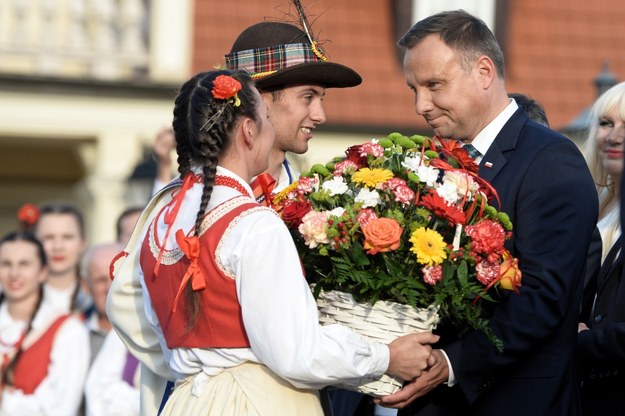 Andrzej Duda w Leżajsku /Darek Delmanowicz /PAP