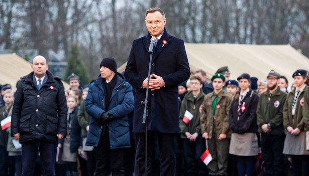 Andrzej Duda w Mosinie /Marek Zakrzewski /PAP