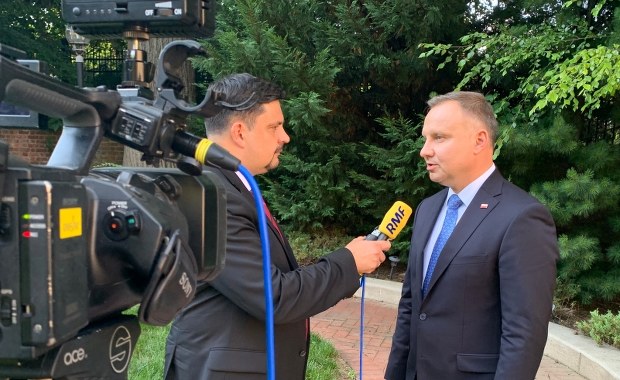 Andrzej Duda w RMF FM: Mamy bardzo dobrą atmosferę współpracy z administracją amerykańską