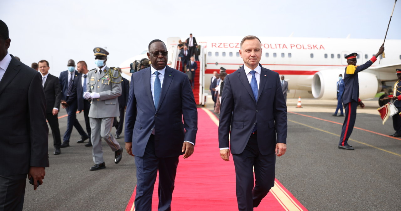 Andrzej Duda w Senegalu