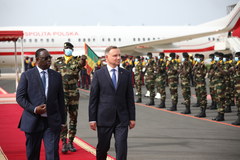 Andrzej Duda w Senegalu