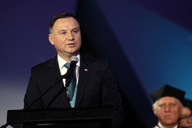 Andrzej Duda w wywiadzie powiedział, że nie sądzi, że rywalizacja o prezydenturę z kobietą byłaby inna //Łukasz Gągulski /PAP