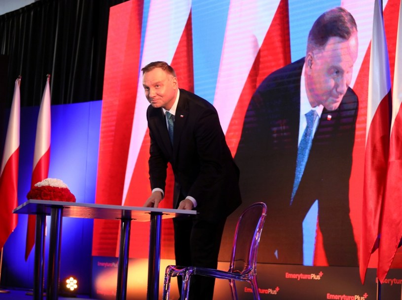 Andrzej Duda w Żyrardowie /Jakub Kaminski/East News /
