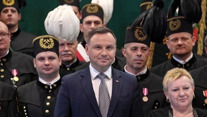 Andrzej Duda: Węgiel to największy skarb Polski. Nie pozwolę zamordować polskiego górnictwa