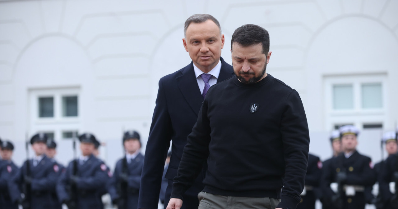 Andrzej Duda, Wołodymyr Zełenski w Polsce /Andrzej Iwanczuk /Reporter /East News