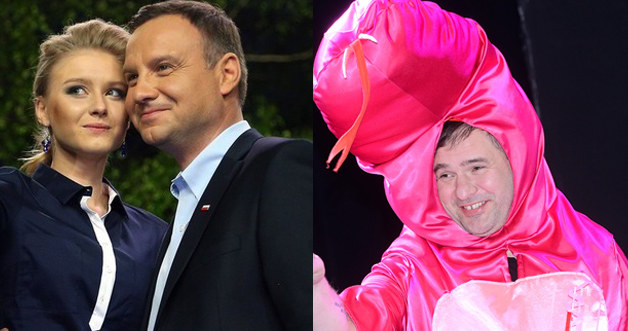 Andrzej Duda z córką, Tomasz Karolak /MWMedia/Jarosław Antoniak /East News