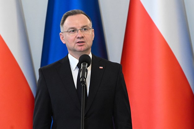 Andrzej Duda z dystansem do Karola Nawrockiego /Radek Pietruszka /PAP