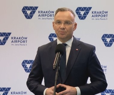Andrzej Duda zabrał głos ws. CPK. "Pasażerów wystarczy dla wszystkich"