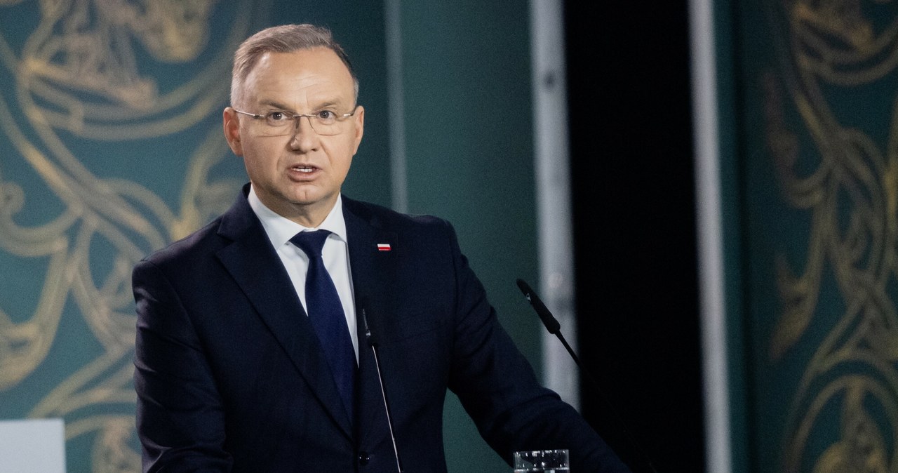 Andrzej Duda zawetował ustawę o obniżeniu składki zdrowotnej /Łukasz Gdak /Reporter
