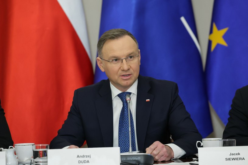 Andrzej Duda zawetował ustawę okołobudżetową na 2024 r. / Jacek Domiński /Reporter