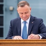 Andrzej Duda zdecydował. Chodzi o ustawę okołobudżetową na przyszły rok