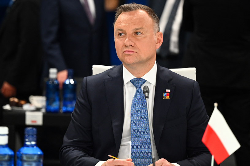 Andrzej Duda zwołał naradę w BBN /GABRIEL BOUYS /AFP