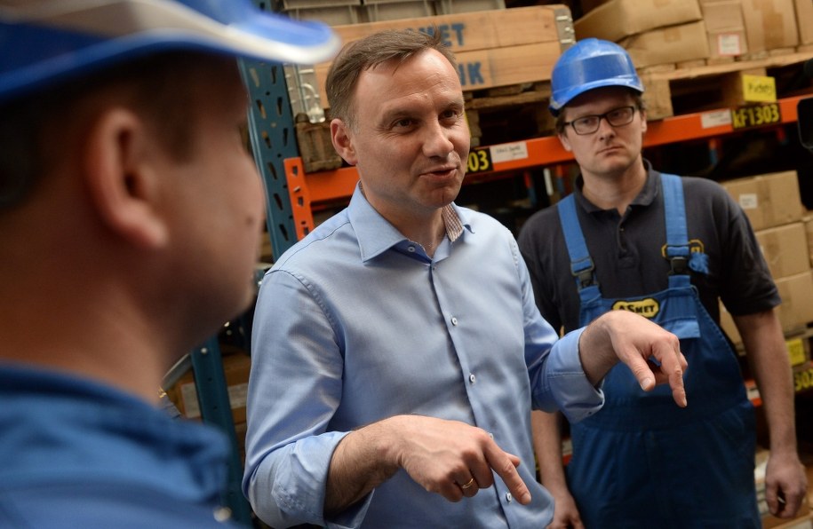 Andrzej Duda /Bartłomiej Zborowski /PAP
