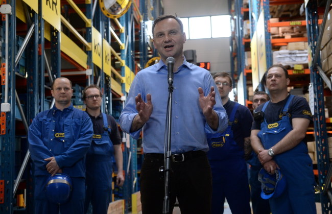 Andrzej Duda /PAP/Bartłomiej Zborowski /PAP