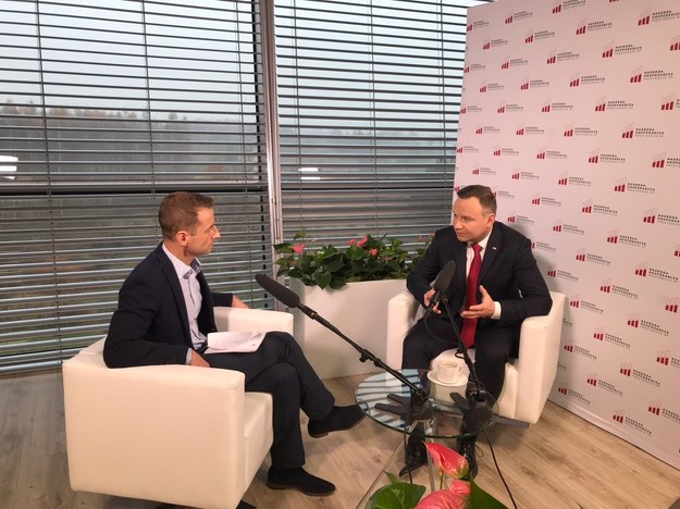 Andrzej Duda /Michał Dukaczewski /RMF FM