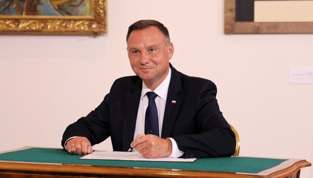 Andrzej Duda /	Jacek Bednarczyk   /PAP