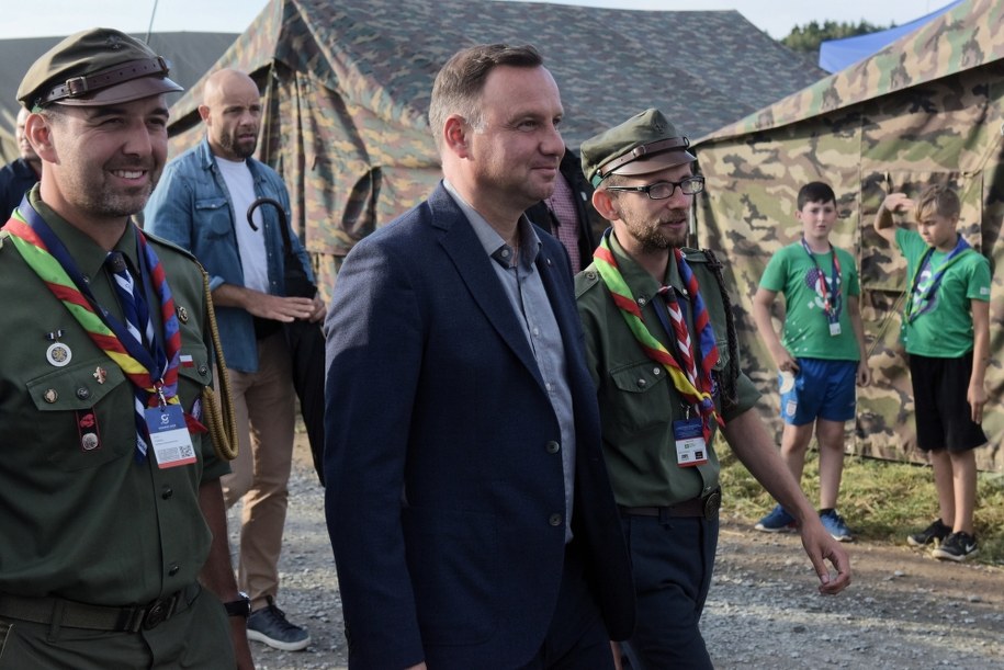 Andrzej Duda /Roman Jocher    /PAP