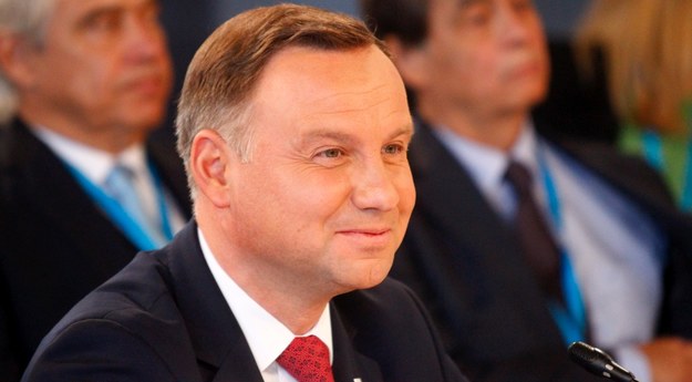 Andrzej Duda /TOMS KALNINS  /PAP/EPA