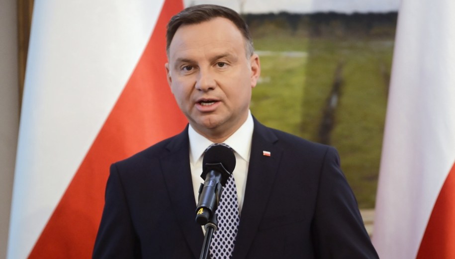 Andrzej Duda / 	Jakub Kamiński    /PAP