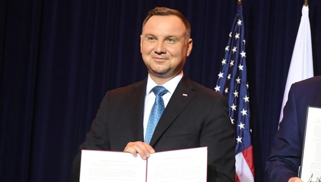 Andrzej Duda / 	Radek Pietruszka   /PAP