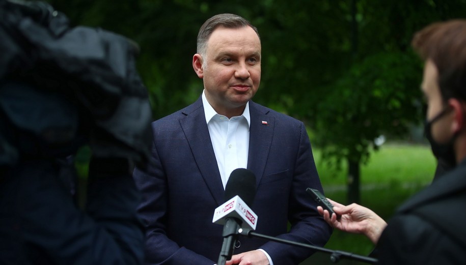Andrzej Duda //Łukasz Gągulski /PAP