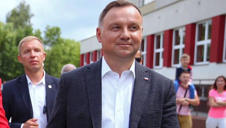 Andrzej Duda //Łukasz Gągulski /PAP