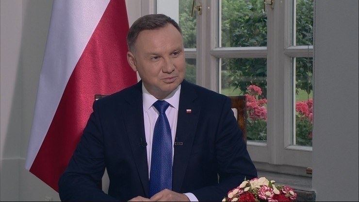 Andrzej Duda /Polsat News