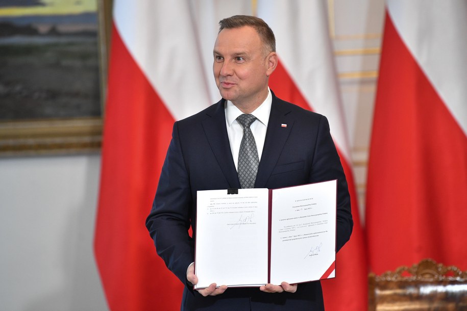 Andrzej Duda /Radek Pietruszka /PAP