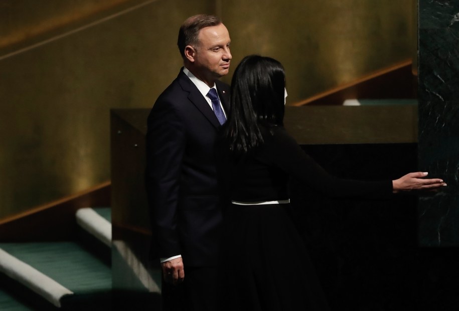 Andrzej Duda /Peter Foley /PAP/EPA