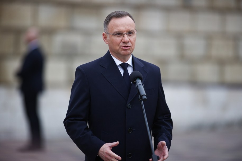 Andrzej Duda /	Łukasz Gągulski /PAP