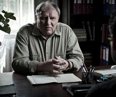 Andrzej Grabowski w scenie z filmu "Pod Mocnym Aniołem"