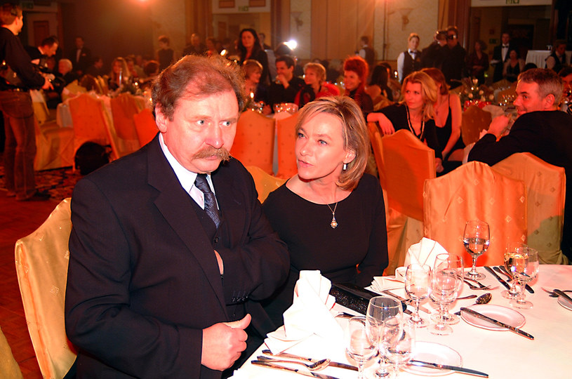 Andrzej Grabowski z żoną Anną Tomaszewską /Niemiec /AKPA
