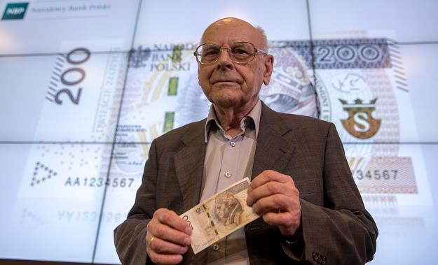 Andrzej Heidrich, twórca polskich banknotów. Fot. Andrzej Iwańczuk /Reporter