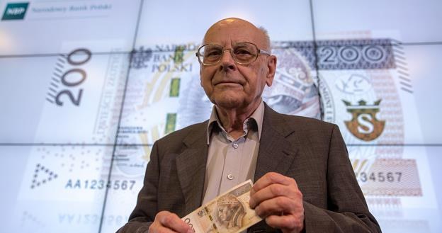 Andrzej Heidrich, twórca polskich banknotów. Fot. Andrzej Iwańczuk /Reporter