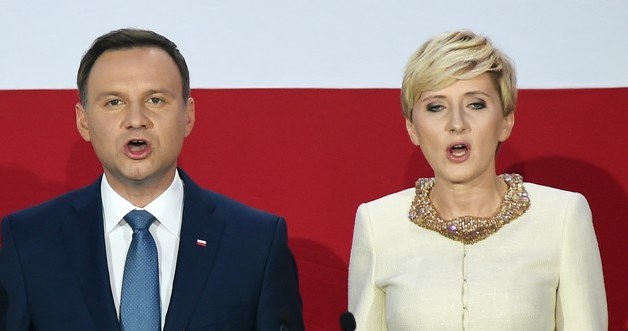 Andrzej i Agata Duda /Chelstowski  /Agencja FORUM