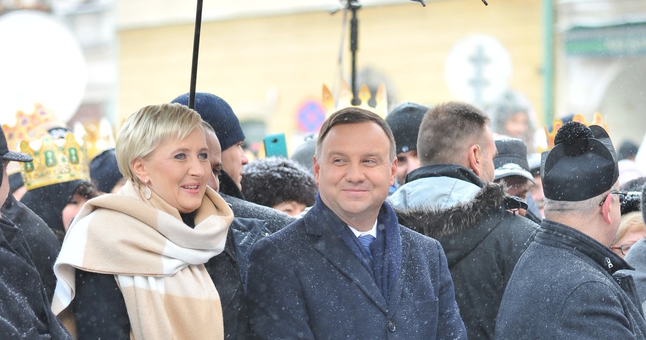 Andrzej i Agata Dudowie /- /East News