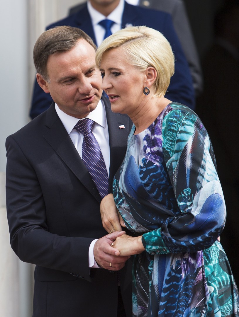 Andrzej i Agata Dudowie /Andrzej Hulimka  /East News