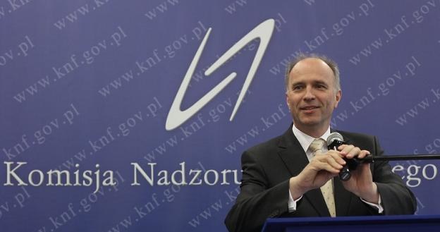 Andrzej Jakubiak, szef Komisji Nadzoru Finansowego. Fot. Jacek Waszkiewicz /Reporter