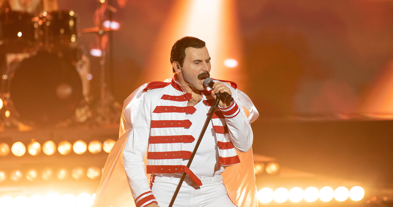 Andrzej Kozłowski jako Freddie Mercury /Polsat