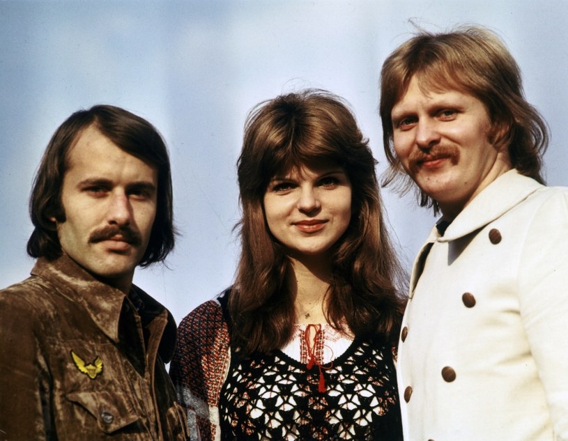 Andrzej Krzysztofik, Elżbieta Dmoch, Janusz Kruk, 1974 r. /Marek Karewicz /Agencja FORUM