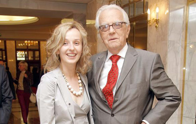 Andrzej Łapicki i Kamila Mścichowska, fot. Ida Kurkowska &nbsp; /AKPA