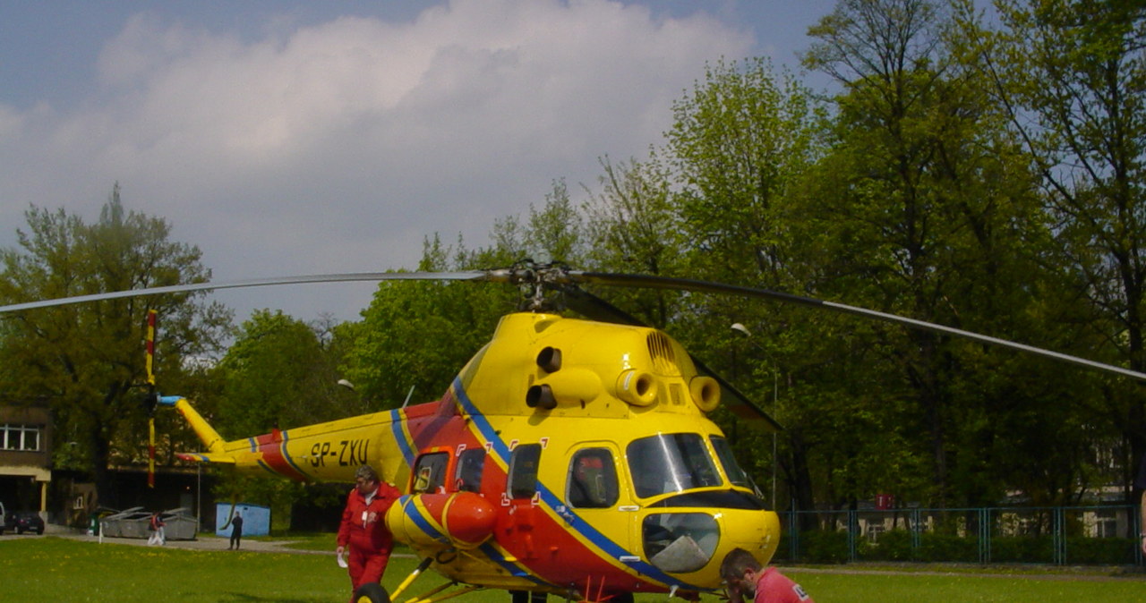 Andrzej Machalica (na pierwszym planie) uczestniczył w 1500 misjach ratowniczych na pokładzie Mi-2! /INTERIA.PL