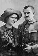 Andrzej Małkowski z żoną Olgą /Encyklopedia Internautica
