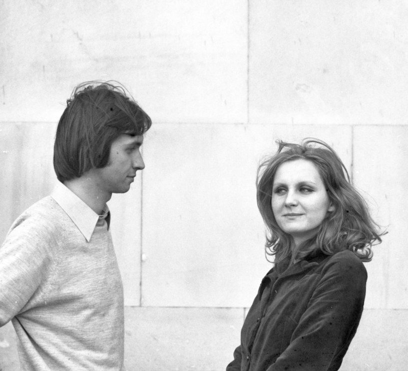 Andrzej Nardelli i Magda Umer (1972) /Agencja FORUM