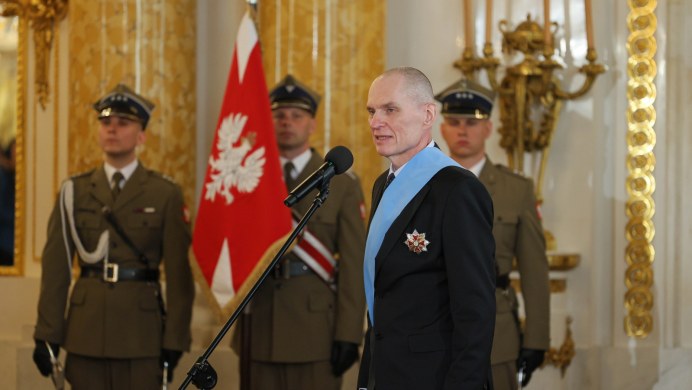 Andrzej Poczobut odebrał od prezydenta Order Orła Białego